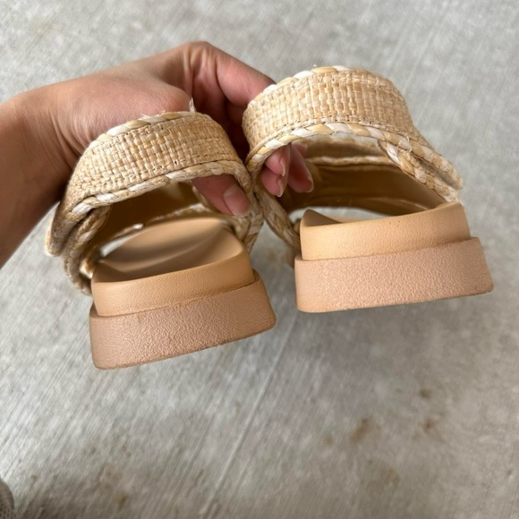 a new day Beige Raffia Strap Sandals - Picture 4 of 5